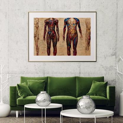 Human Anatomy Wall Posters For Room-Horizontal Posters NOT FRAMED-CetArt-10″x8″ inches-CetArt