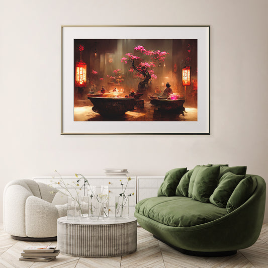 Japanese Garden My Poster Wall Decor-Horizontal Posters NOT FRAMED-CetArt-10″x8″ inches-CetArt