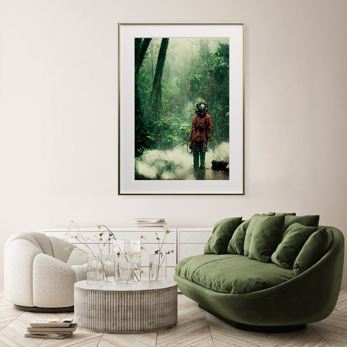 Jungle Survivor Modern Art Poster Decorations-Vertical Posters NOT FRAMED-CetArt-8″x10″ inches-CetArt