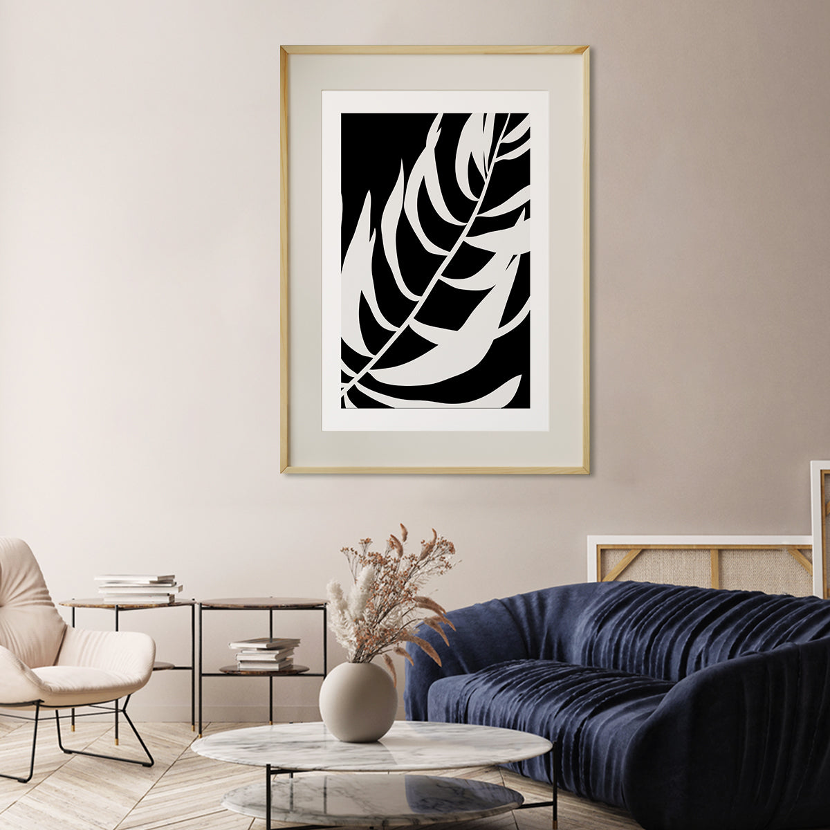 Abstract Leaf Large Poster Prints-Vertical Posters NOT FRAMED-CetArt-8″x10″ inches-CetArt