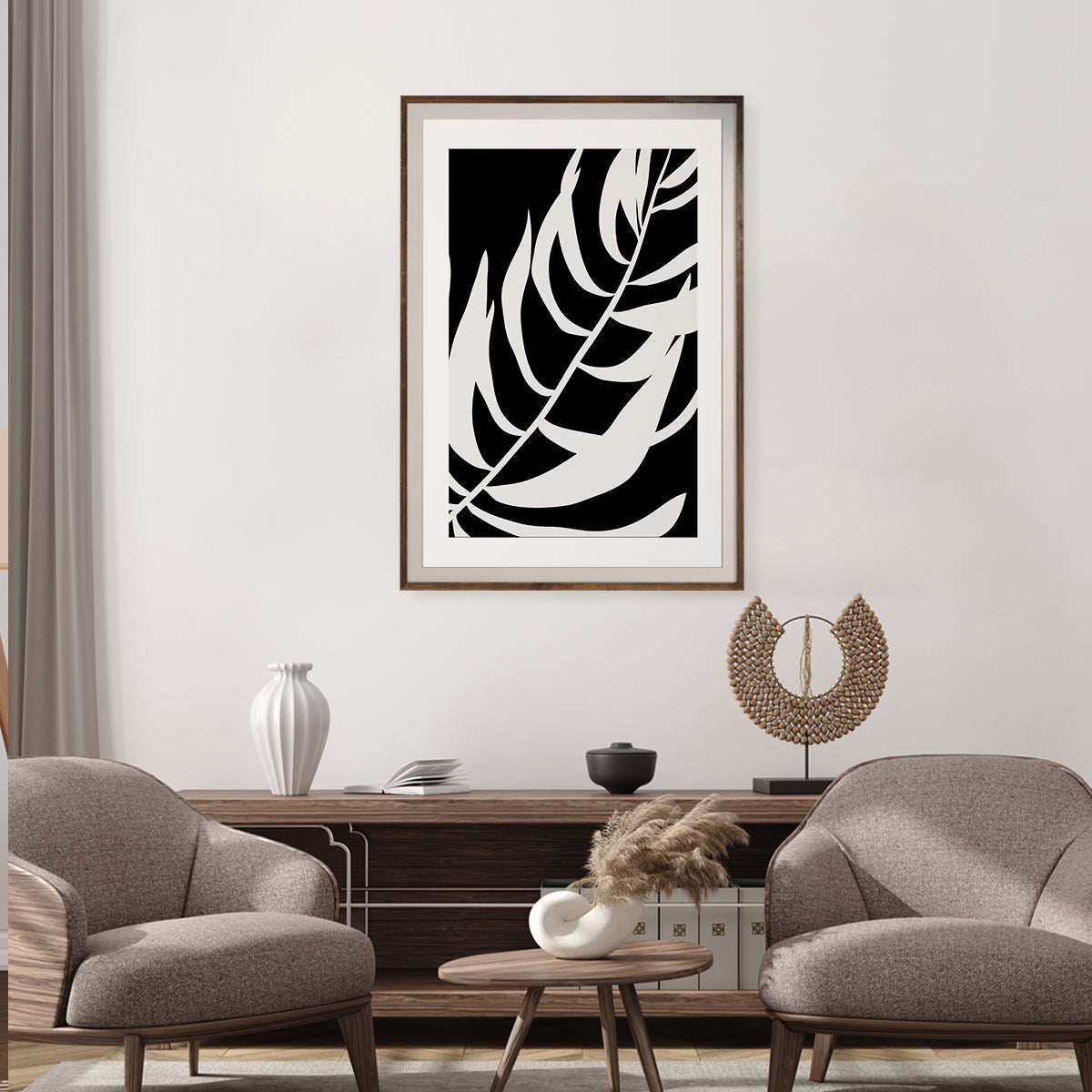 Abstract Leaf Large Poster Prints-Vertical Posters NOT FRAMED-CetArt-8″x10″ inches-CetArt