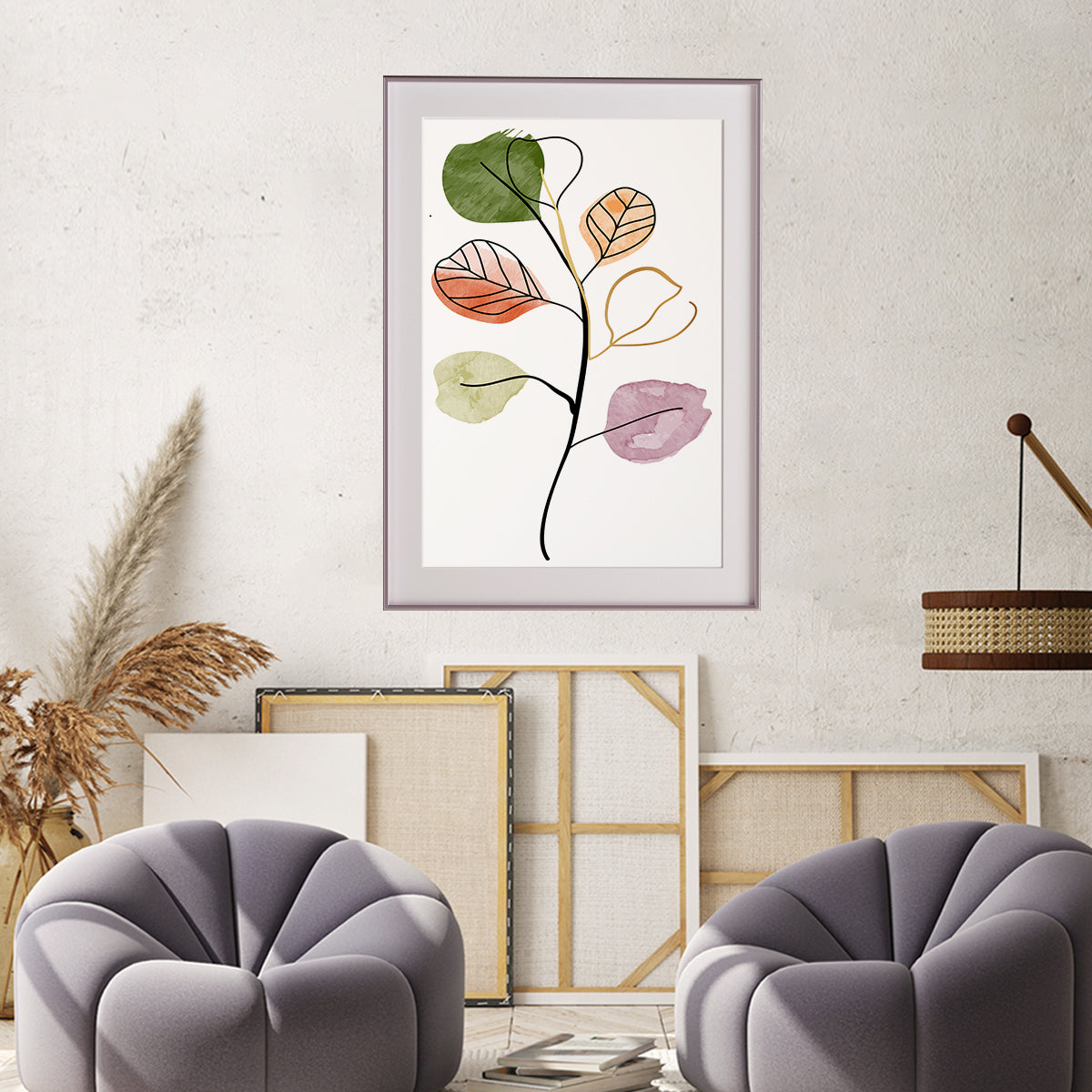 Eucalyptus Plant Living Room Art Posters-Vertical Posters NOT FRAMED-CetArt-8″x10″ inches-CetArt