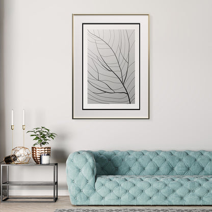 Abstract Branch Line Art in Black White Posters For Room-Vertical Posters NOT FRAMED-CetArt-8″x10″ inches-CetArt