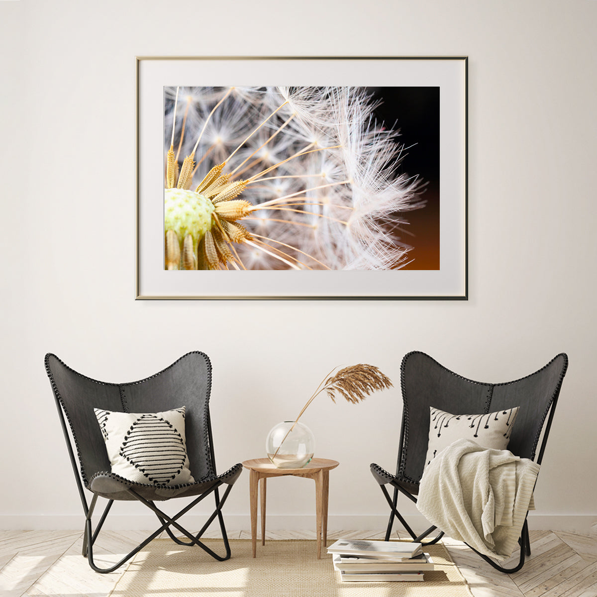 Macro Dandelion Seeds Posters For Living Room-Horizontal Posters NOT FRAMED-CetArt-10″x8″ inches-CetArt