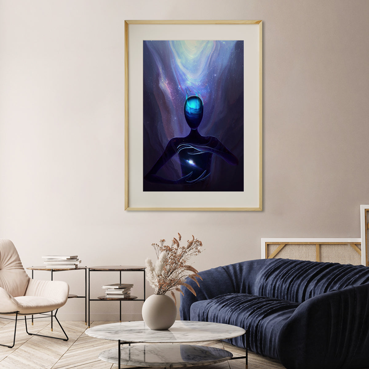 Magical Сreature Сontrol Universe Modern Abstract Art Posters-Vertical Posters NOT FRAMED-CetArt-8″x10″ inches-CetArt