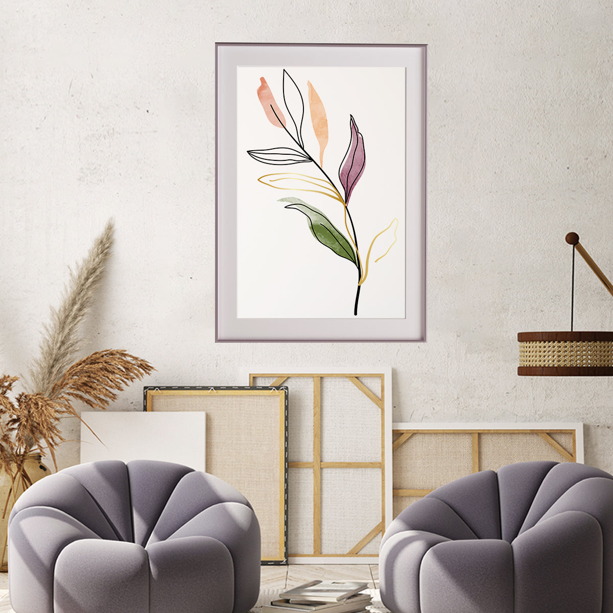 Botanical Plants Floral Creative Posters Decor-Vertical Posters NOT FRAMED-CetArt-8″x10″ inches-CetArt