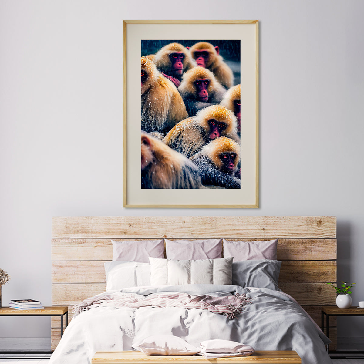 Wild Monkeys Wall Art Posters-Vertical Posters NOT FRAMED-CetArt-8″x10″ inches-CetArt