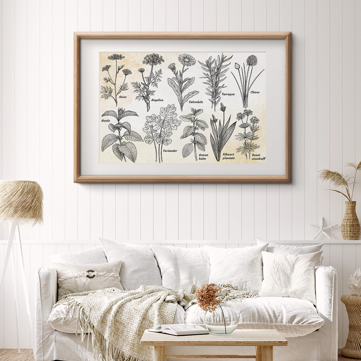 Herbs Posters Art Prints Wall Art-Horizontal Posters NOT FRAMED-CetArt-10″x8″ inches-CetArt