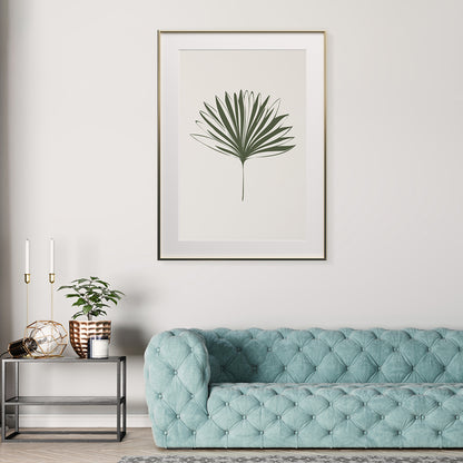 Green Palm Leaf Poster Trendy Botanical Posters Art Prints For Wall-Vertical Posters NOT FRAMED-CetArt-8″x10″ inches-CetArt