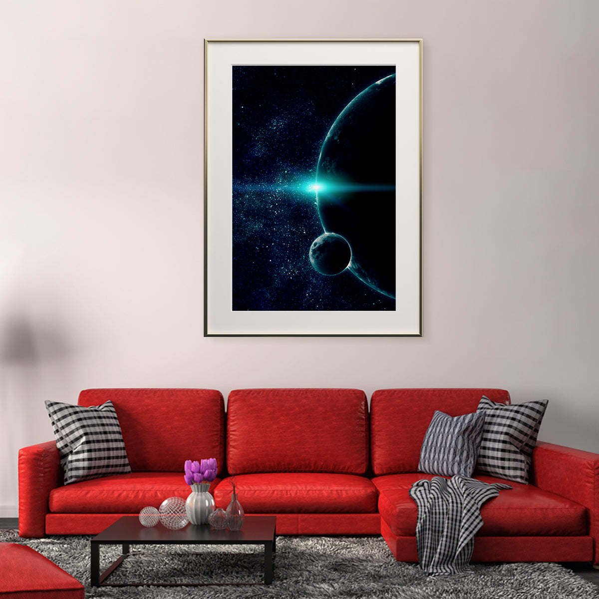 Planets in Space Posters For Home Decor-Vertical Posters NOT FRAMED-CetArt-8″x10″ inches-CetArt