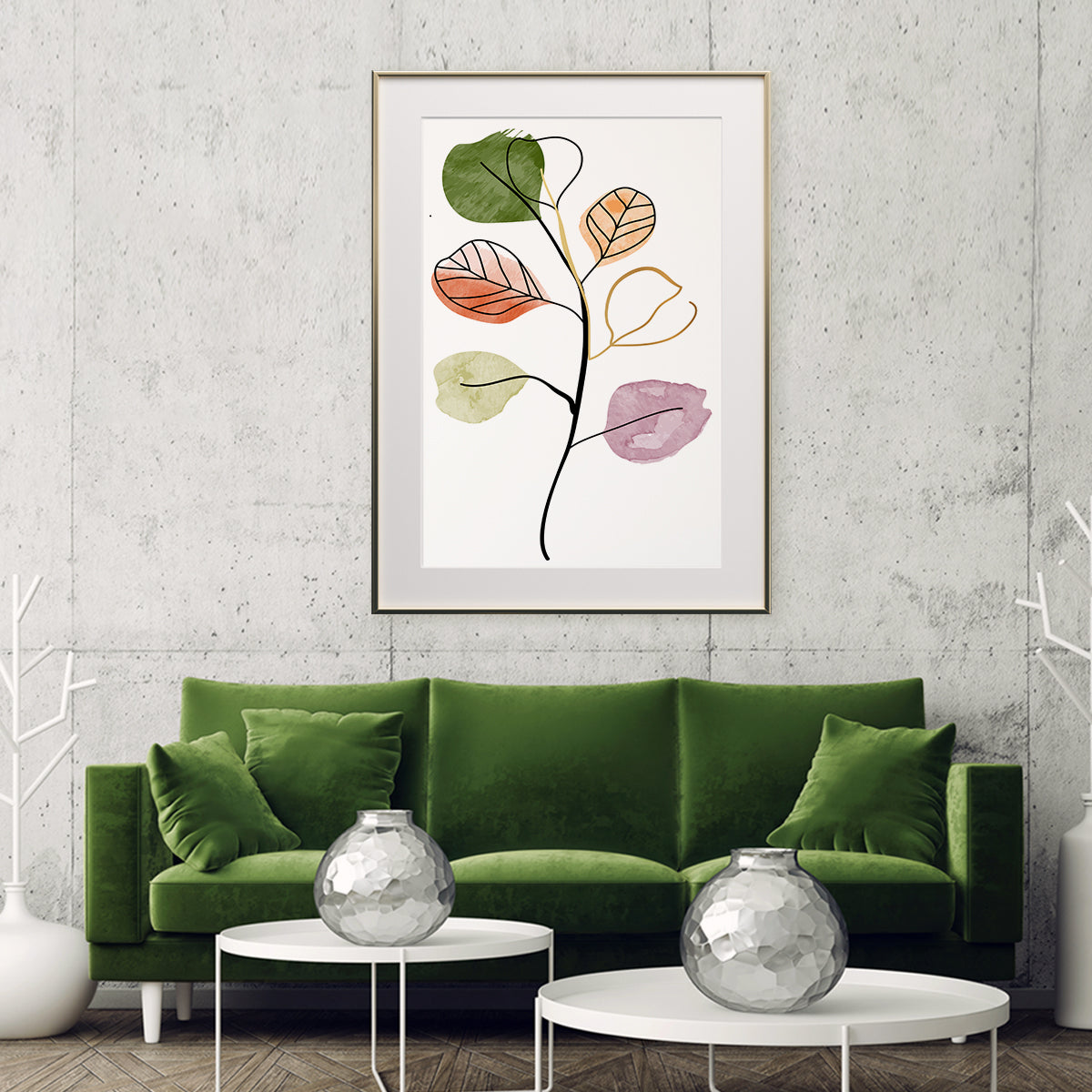 Eucalyptus Plant Living Room Art Posters-Vertical Posters NOT FRAMED-CetArt-8″x10″ inches-CetArt