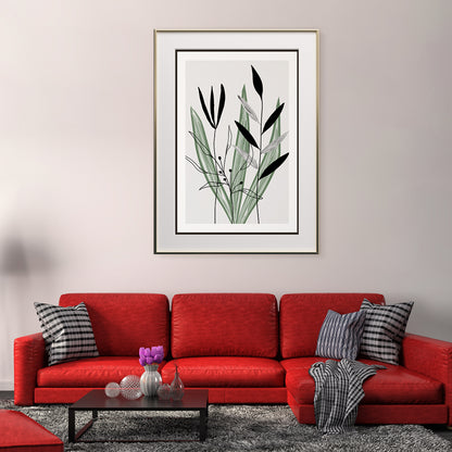 Plants and Leaves Minimalist Posters Wall Art-Vertical Posters NOT FRAMED-CetArt-8″x10″ inches-CetArt