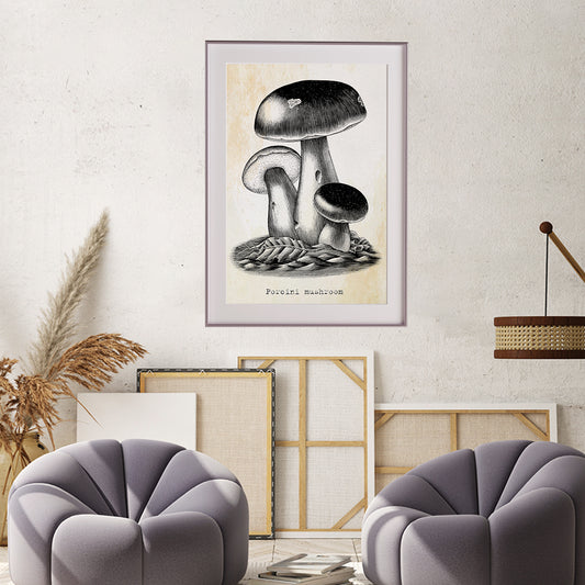 Porcini Mushroom Vintage Posters For Room-Vertical Posters NOT FRAMED-CetArt-8″x10″ inches-CetArt