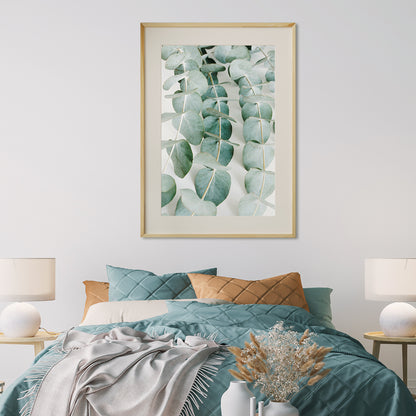 Green Eucalyptus Leaves Posters Wall Art Prints-Vertical Posters NOT FRAMED-CetArt-8″x10″ inches-CetArt