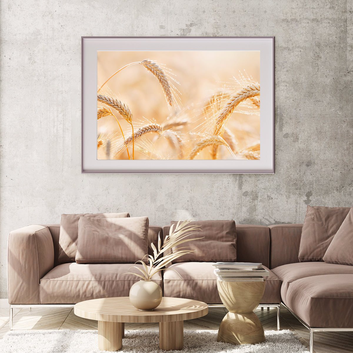 Ripening Ears of Rye Comfort Zone Posters-Horizontal Posters NOT FRAMED-CetArt-10″x8″ inches-CetArt