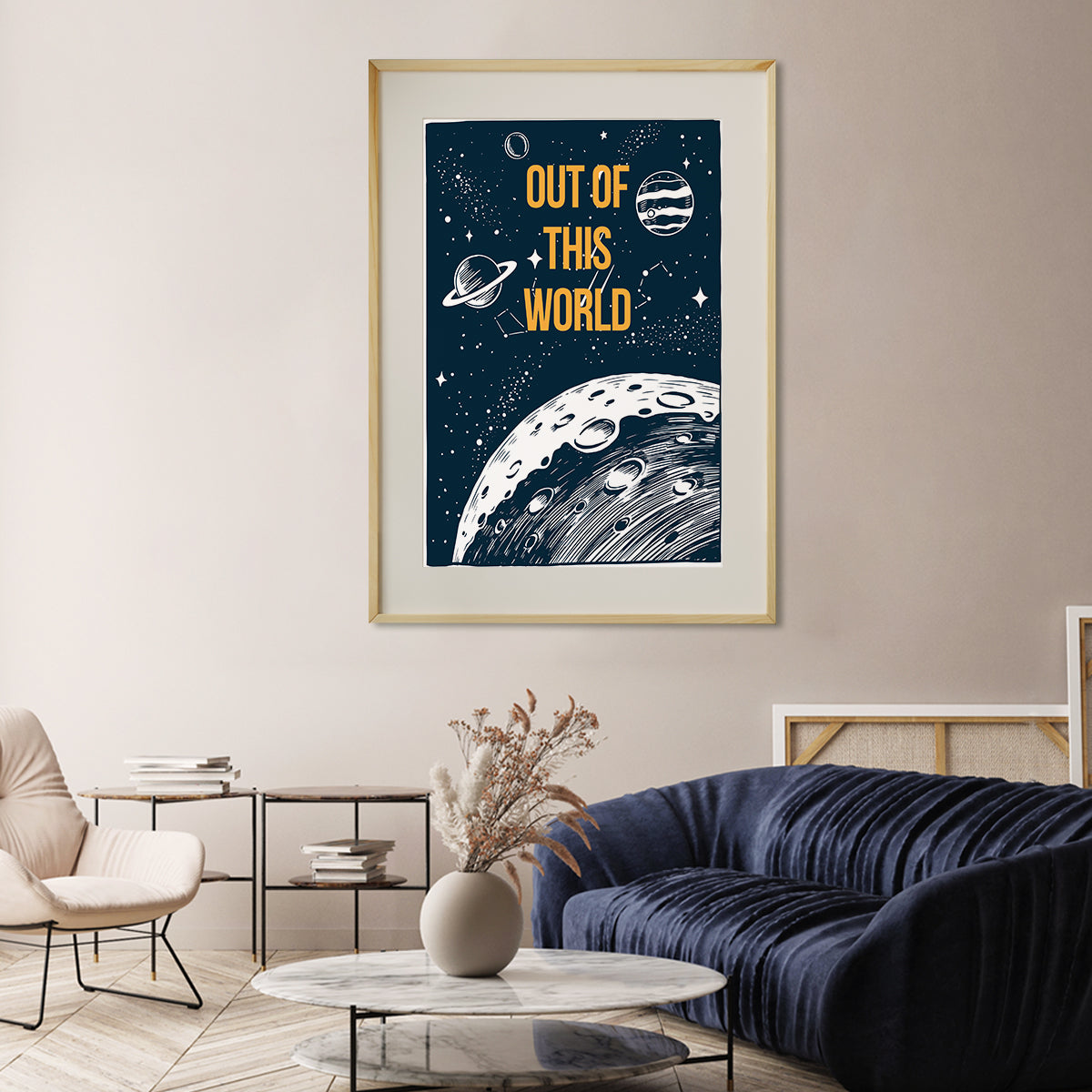 Motivational Quote Posters Out of This World Decor for Wall-Vertical Posters NOT FRAMED-CetArt-8″x10″ inches-CetArt