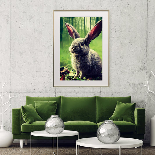 Cute Rabbit Poster Decorations For Home-Vertical Posters NOT FRAMED-CetArt-8″x10″ inches-CetArt