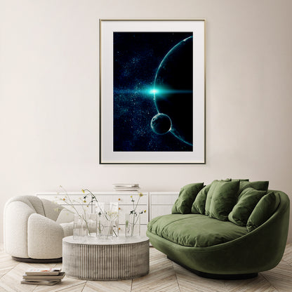 Planets in Space Posters For Home Decor-Vertical Posters NOT FRAMED-CetArt-8″x10″ inches-CetArt