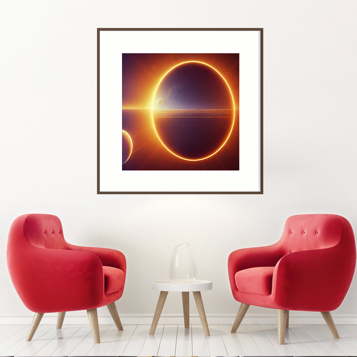 Sunshine in Space Posters And Wall Art Prints For Room-Square Posters NOT FRAMED-CetArt-8″x8″ inches-CetArt