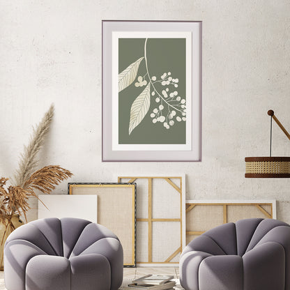 Green Leaf Wall Art Plant Posters-Vertical Posters NOT FRAMED-CetArt-8″x10″ inches-CetArt