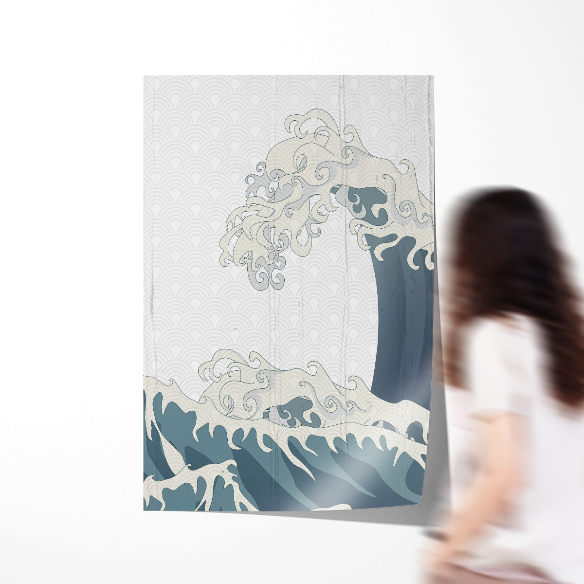 Ocean Waves Vintage Art Posters-Vertical Posters NOT FRAMED-CetArt-8″x10″ inches-CetArt