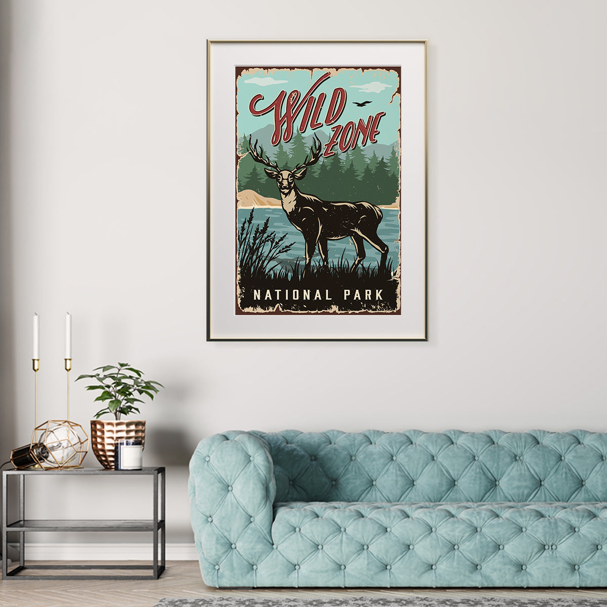 Wild Zone Posters Prints For Travel Inspiration-Vertical Posters NOT FRAMED-CetArt-8″x10″ inches-CetArt