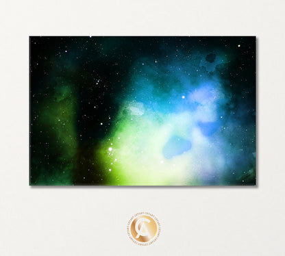 Abstract Outer Space Canvas Print-Canvas Print-CetArt-1 Panel-24x16 inches-CetArt