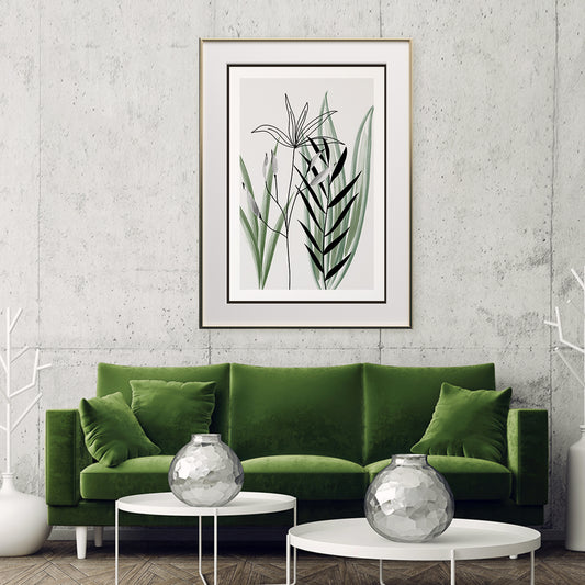 Leaves Minimalist Poster Wall Decor-Vertical Posters NOT FRAMED-CetArt-8″x10″ inches-CetArt