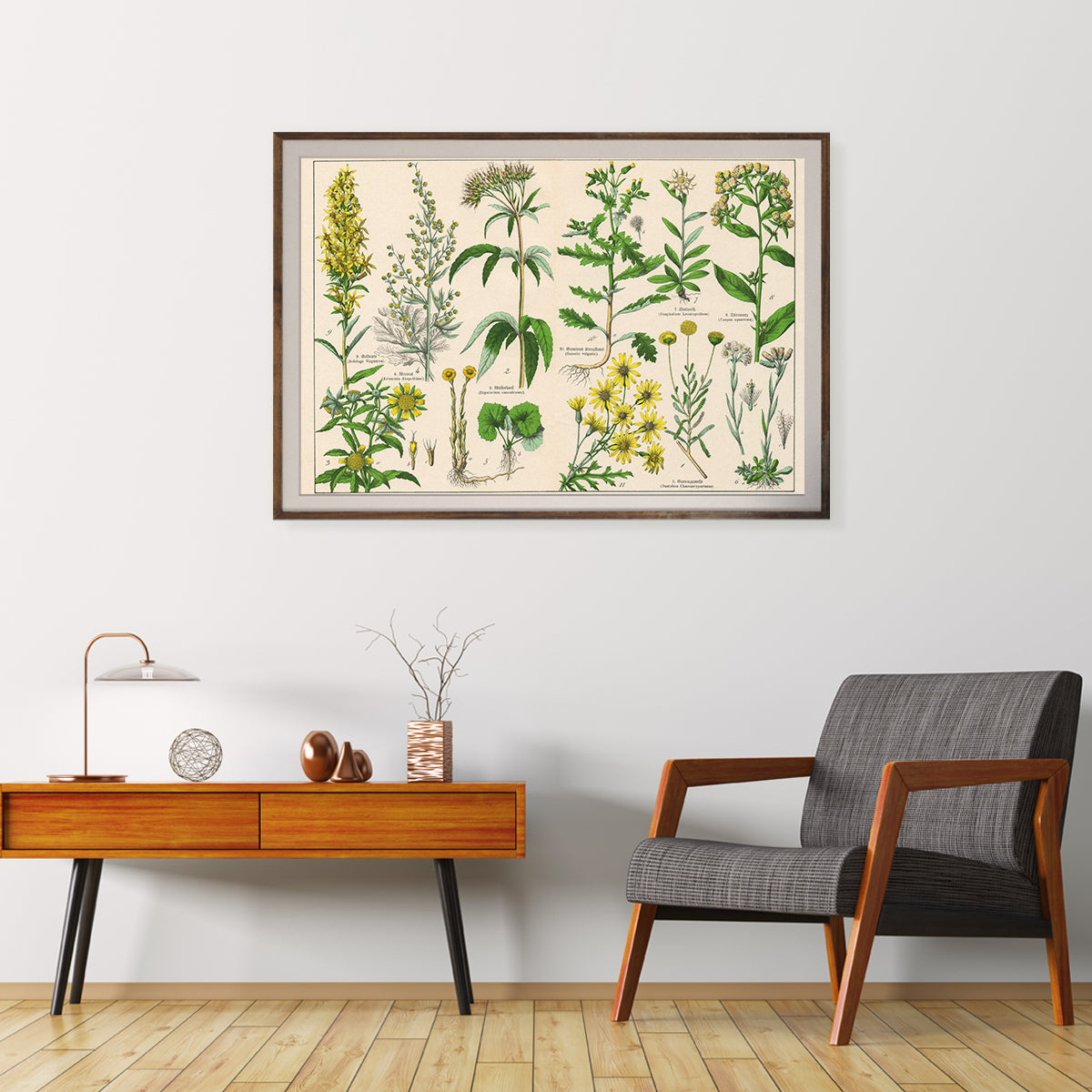 Antique Botanical Prints Posters Wall Art-Horizontal Posters NOT FRAMED-CetArt-10″x8″ inches-CetArt